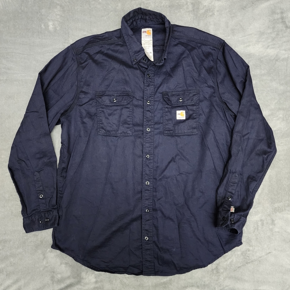 Carhartt Flame-Resistant Classic Twill Button Down Shirt